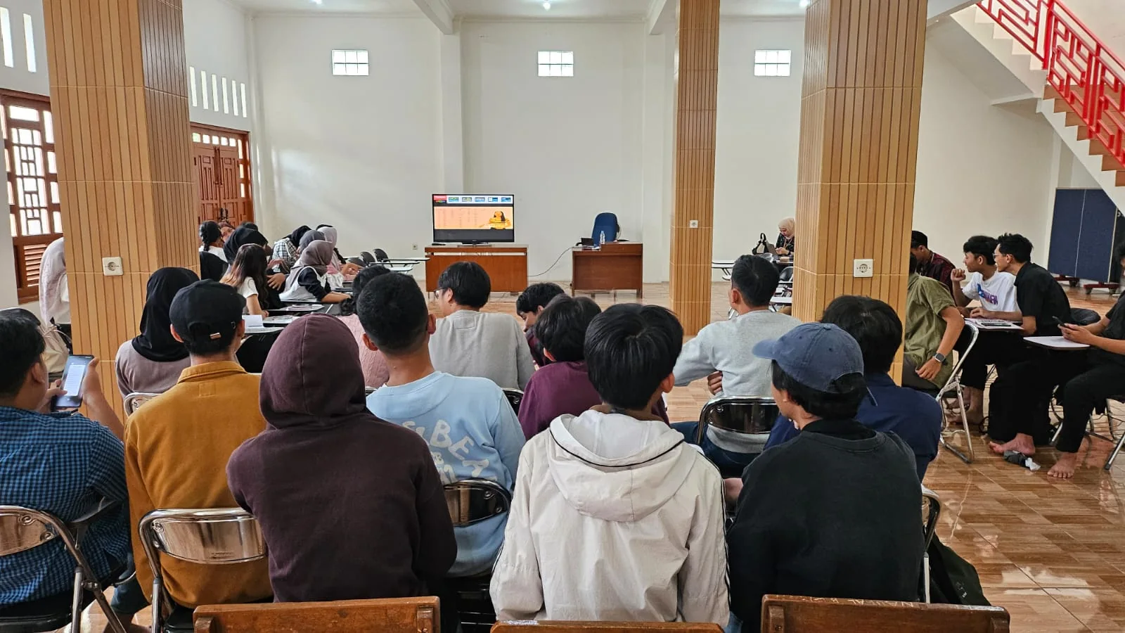 Kegiatan pembelajaran dan pembekalan peserta